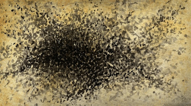 "Landscape Of Stone 02" (4x6) Watercolor - SOLD