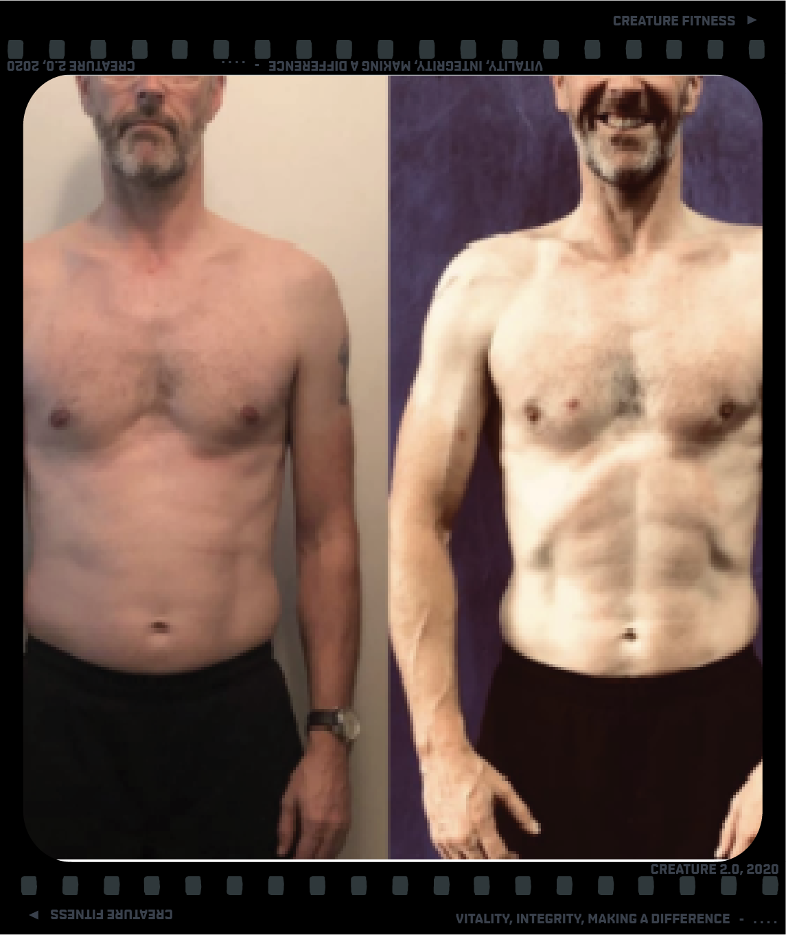 “I really enjoyed the process of shopping for healthy food and cooking it myself. I ate a lot less and actually fell in love with the food prep routine.” - David  I increased 2-3kg of lean muscle and reduced body fat.