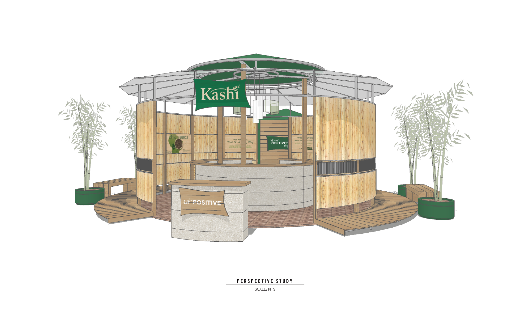 Concept layout proposed to the client from On Board Experiential.