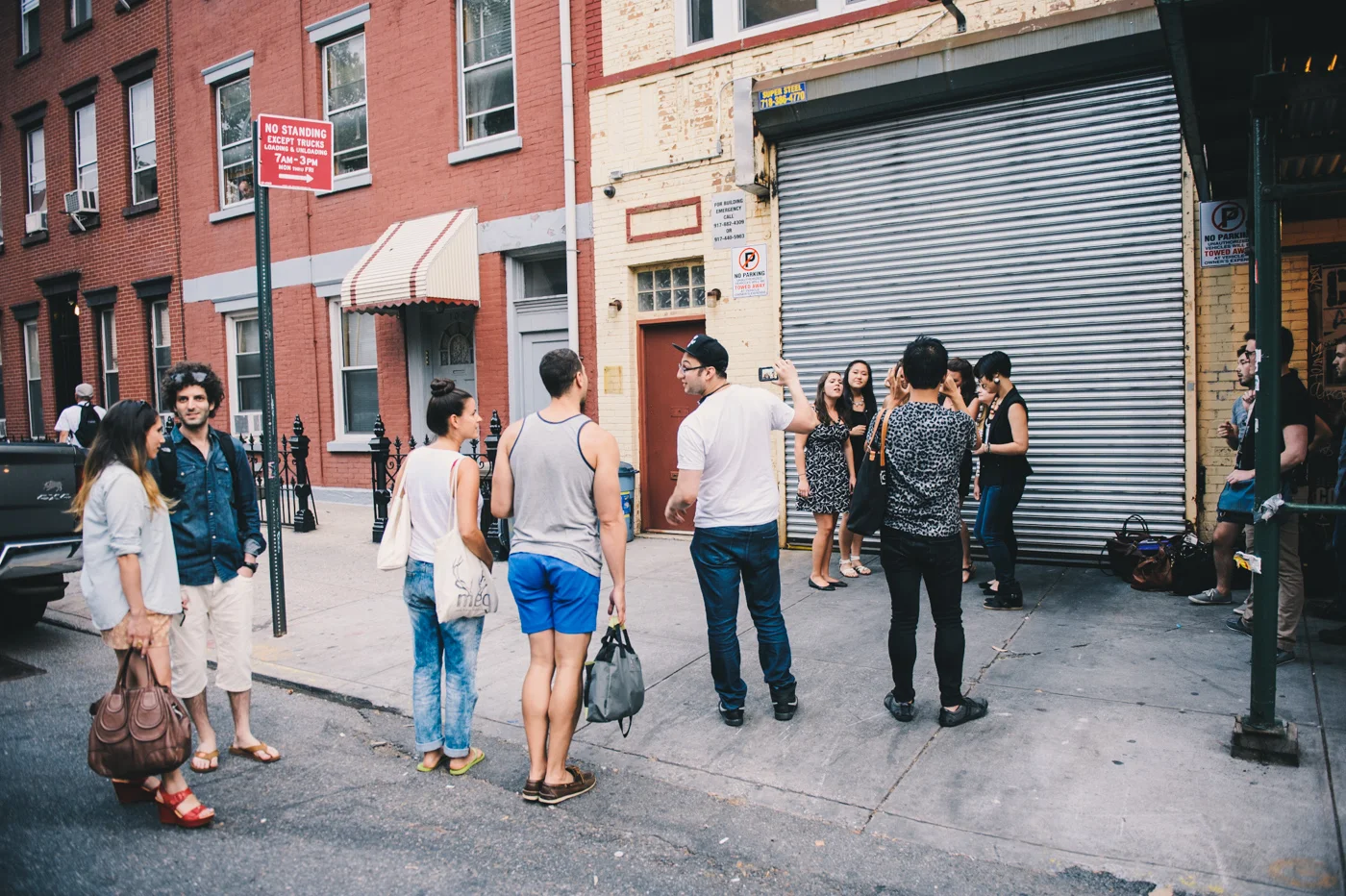We tend to draw a crowd when we perform :)