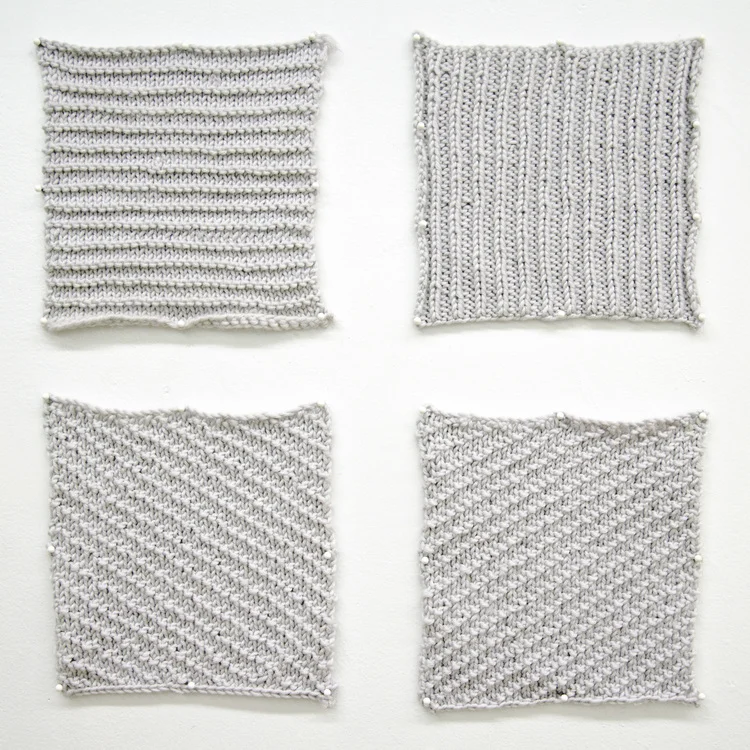  Knitting, After Sol Lewitt Wall Drawings (2013) 