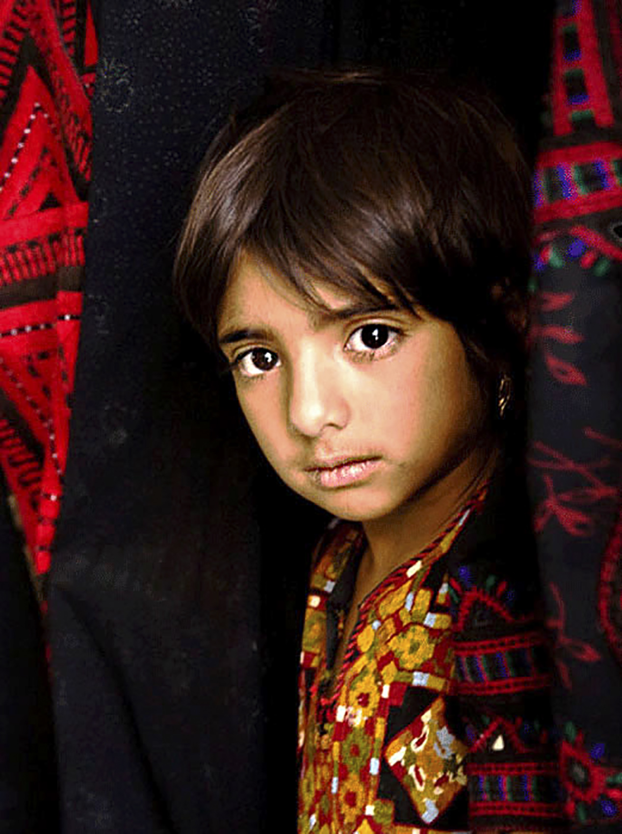 Baluchi girl, Iran