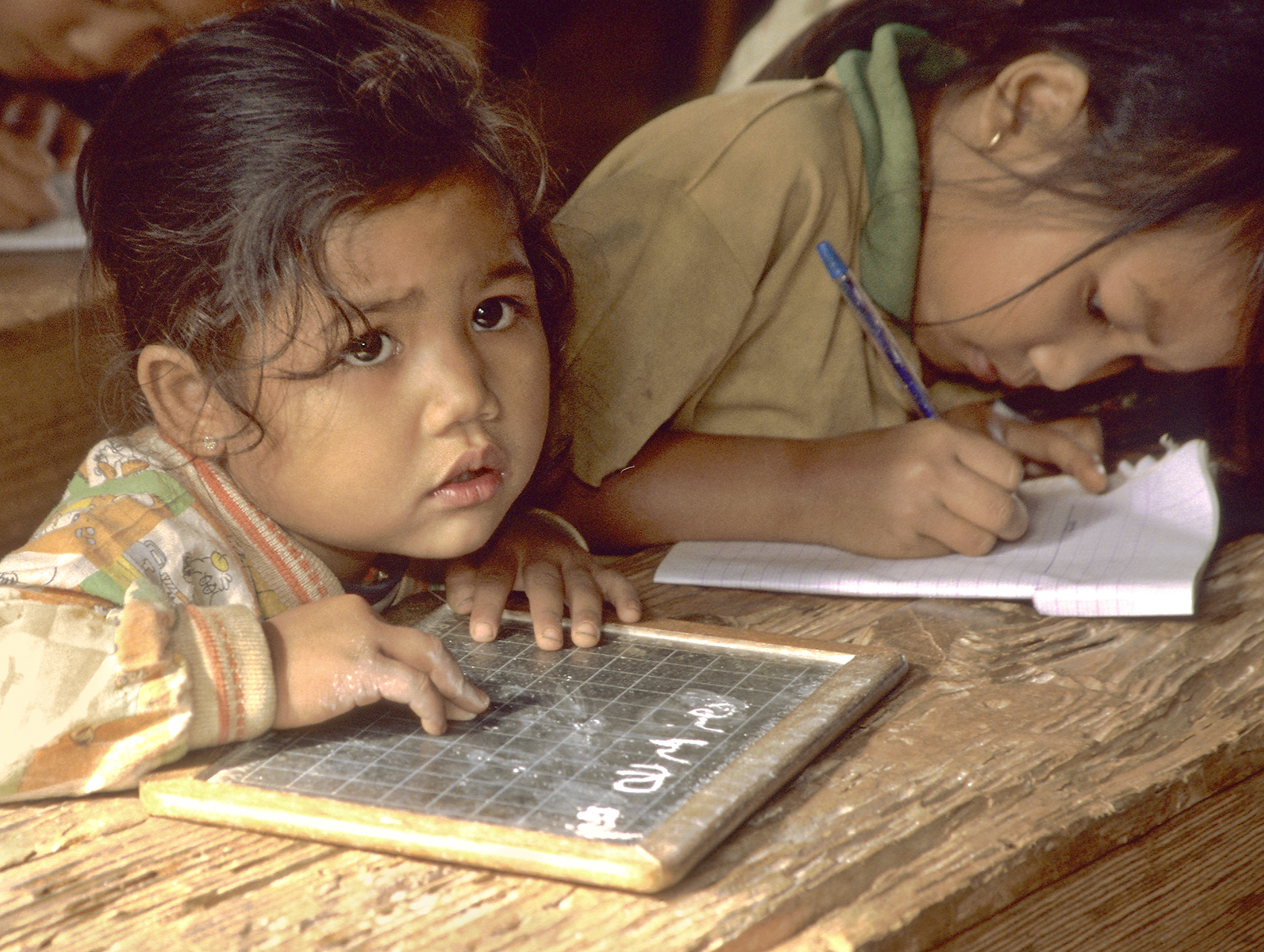 In the school,  Laos