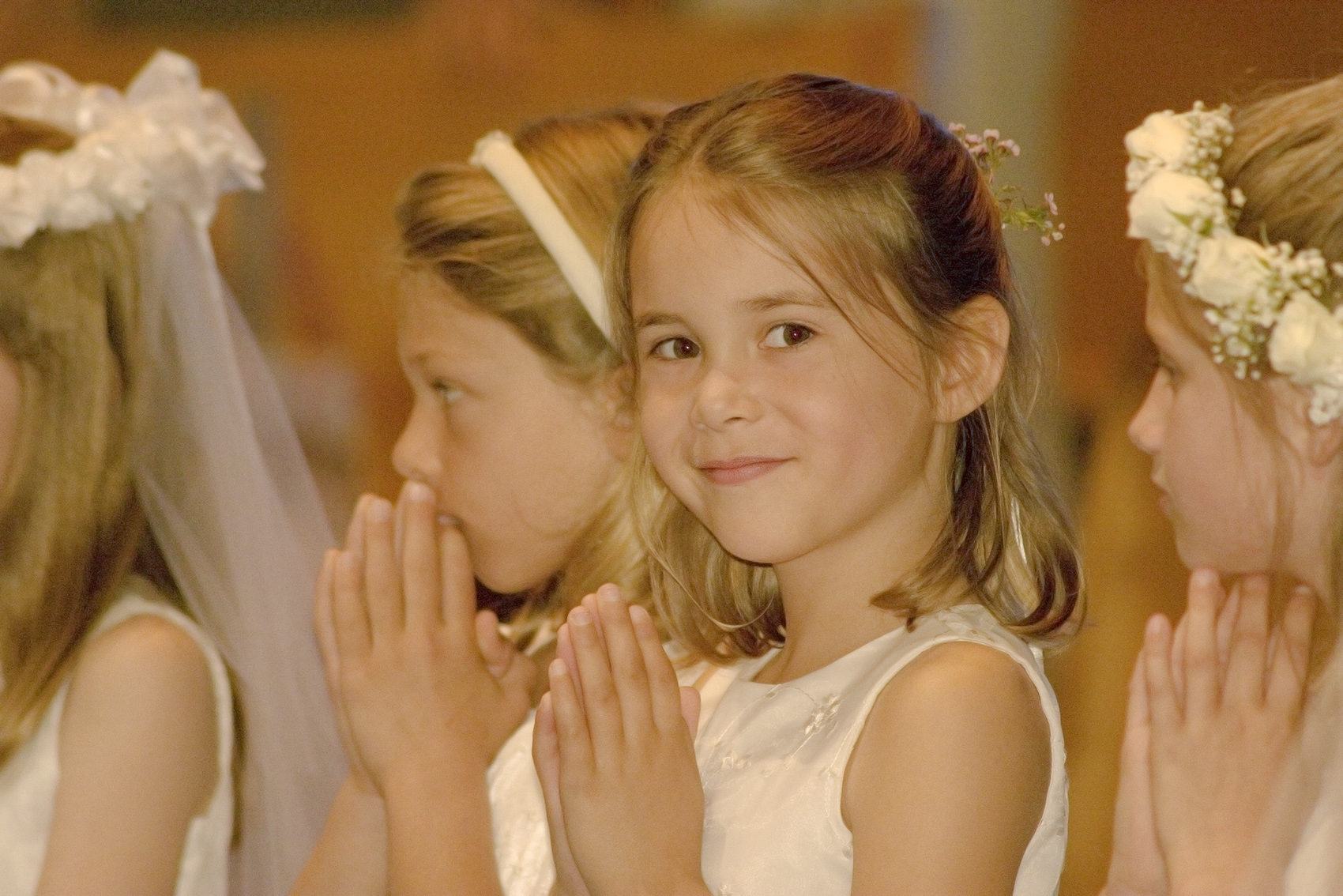 First communion, America