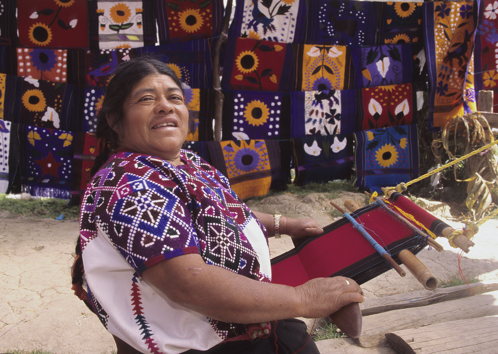 Mayan threads, Chiapas, Mexico