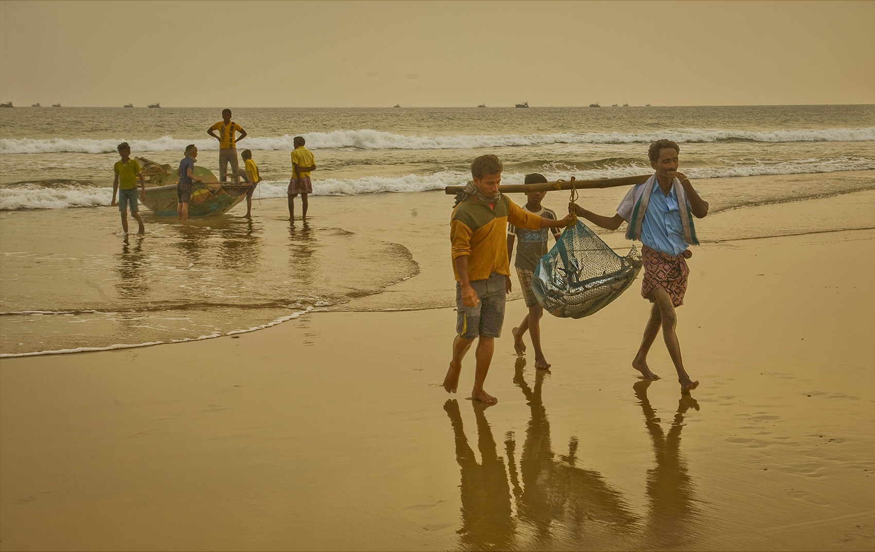 Fishermen, Chandrabhaga, India
