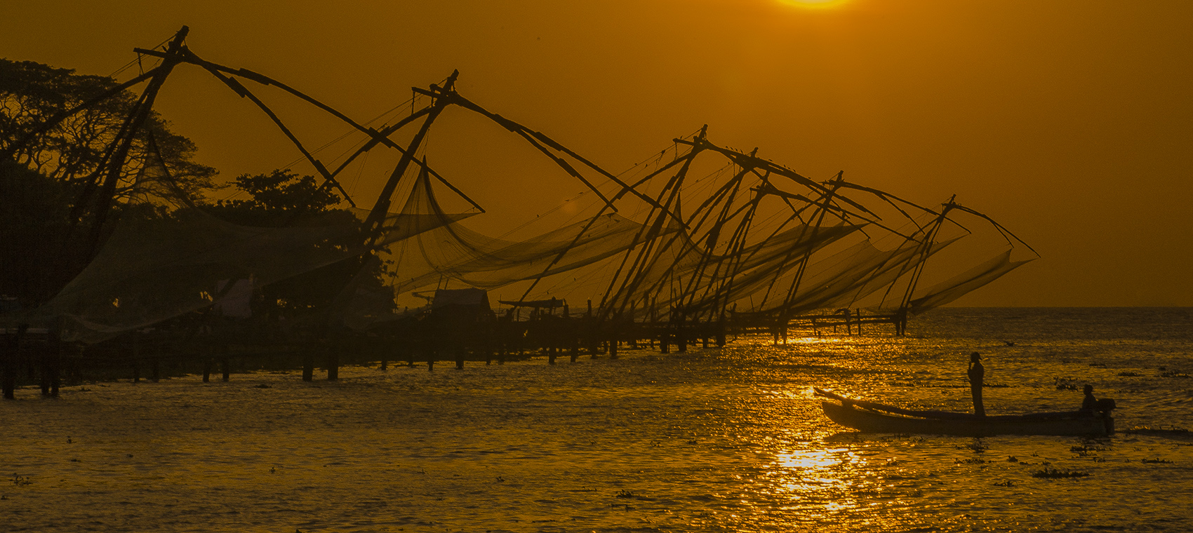 Chinese Fishing Nets, Kochin, India