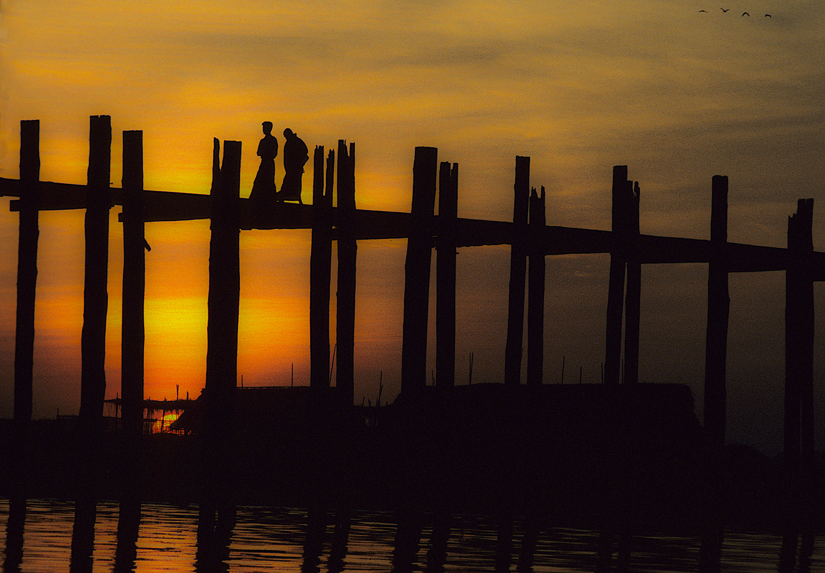 U Bein Bridge, Myanmar