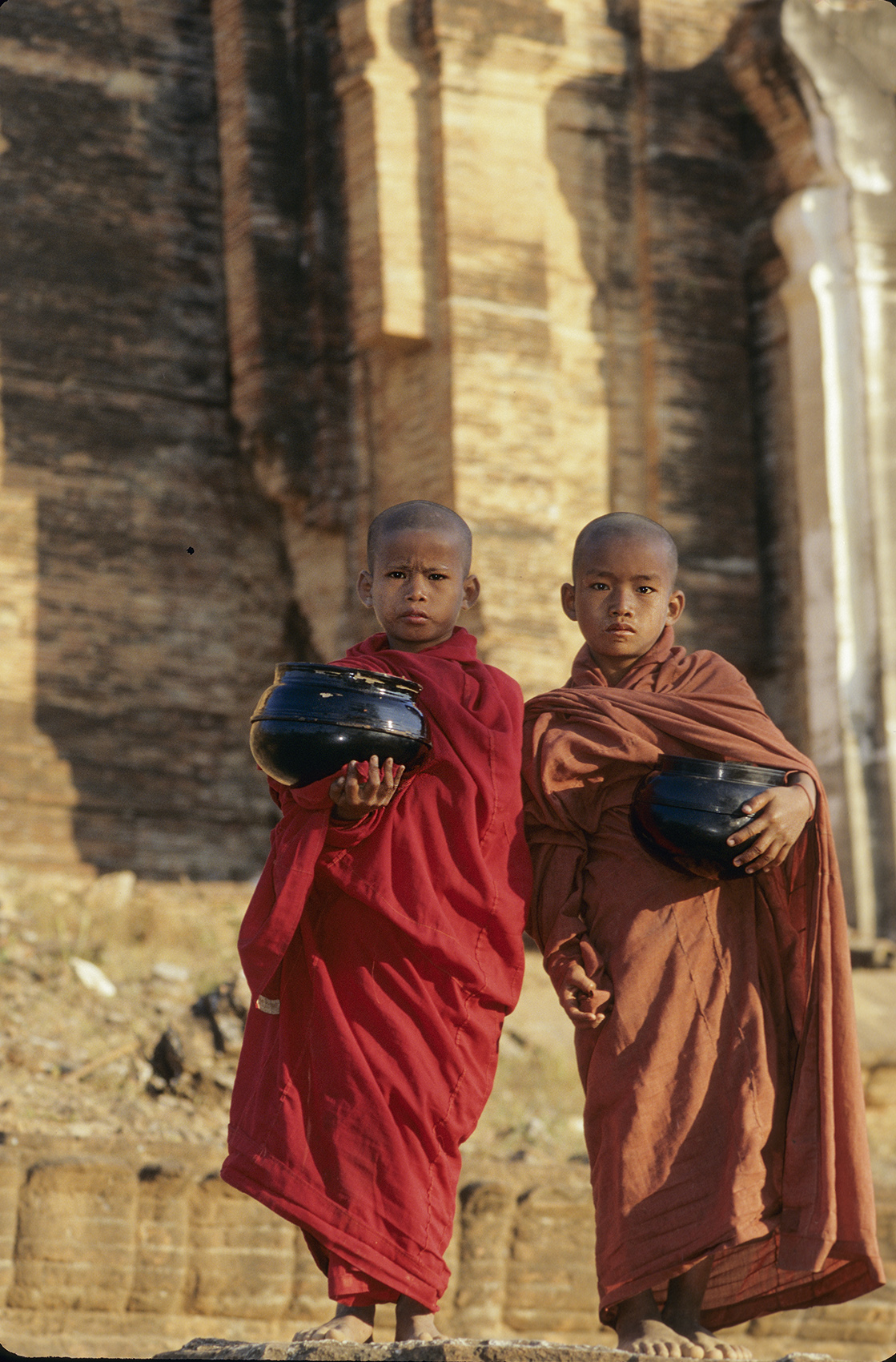 Young monks