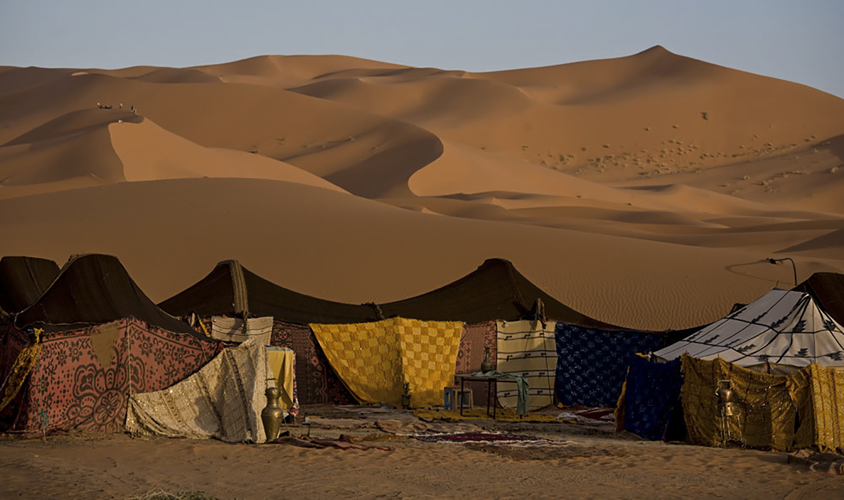 Desert camp, Erg Chebbi