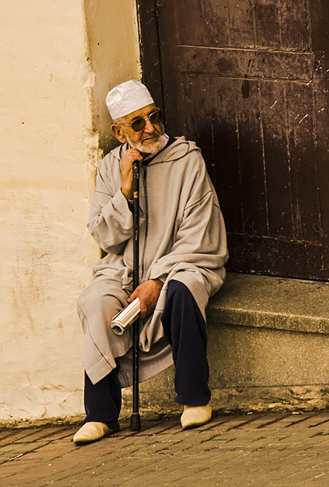 Old man, Tangier