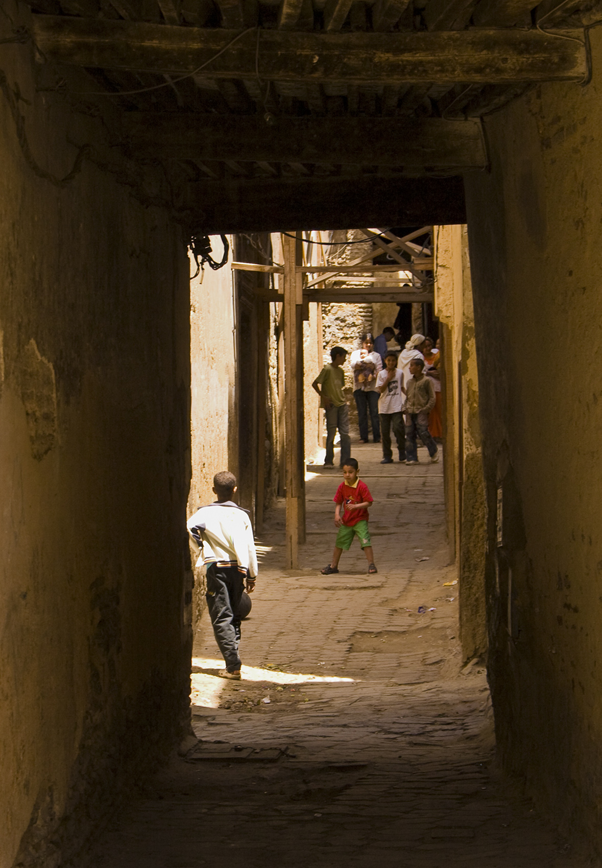 In the suq, Fes