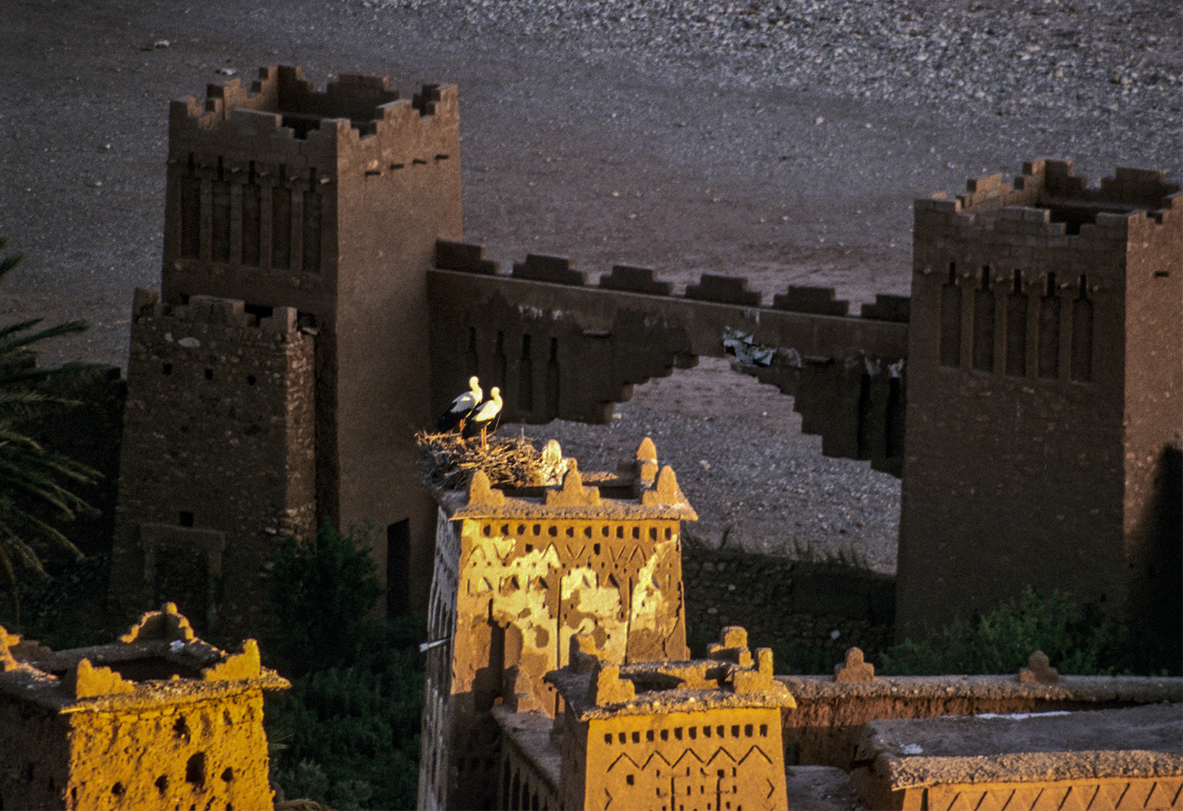 Ait BenHaddou at sunset