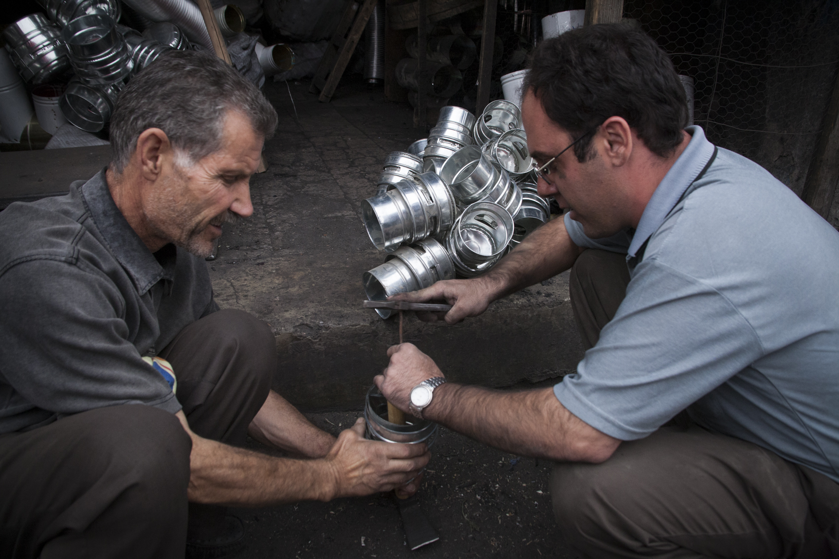 Metal workers, Tabriz