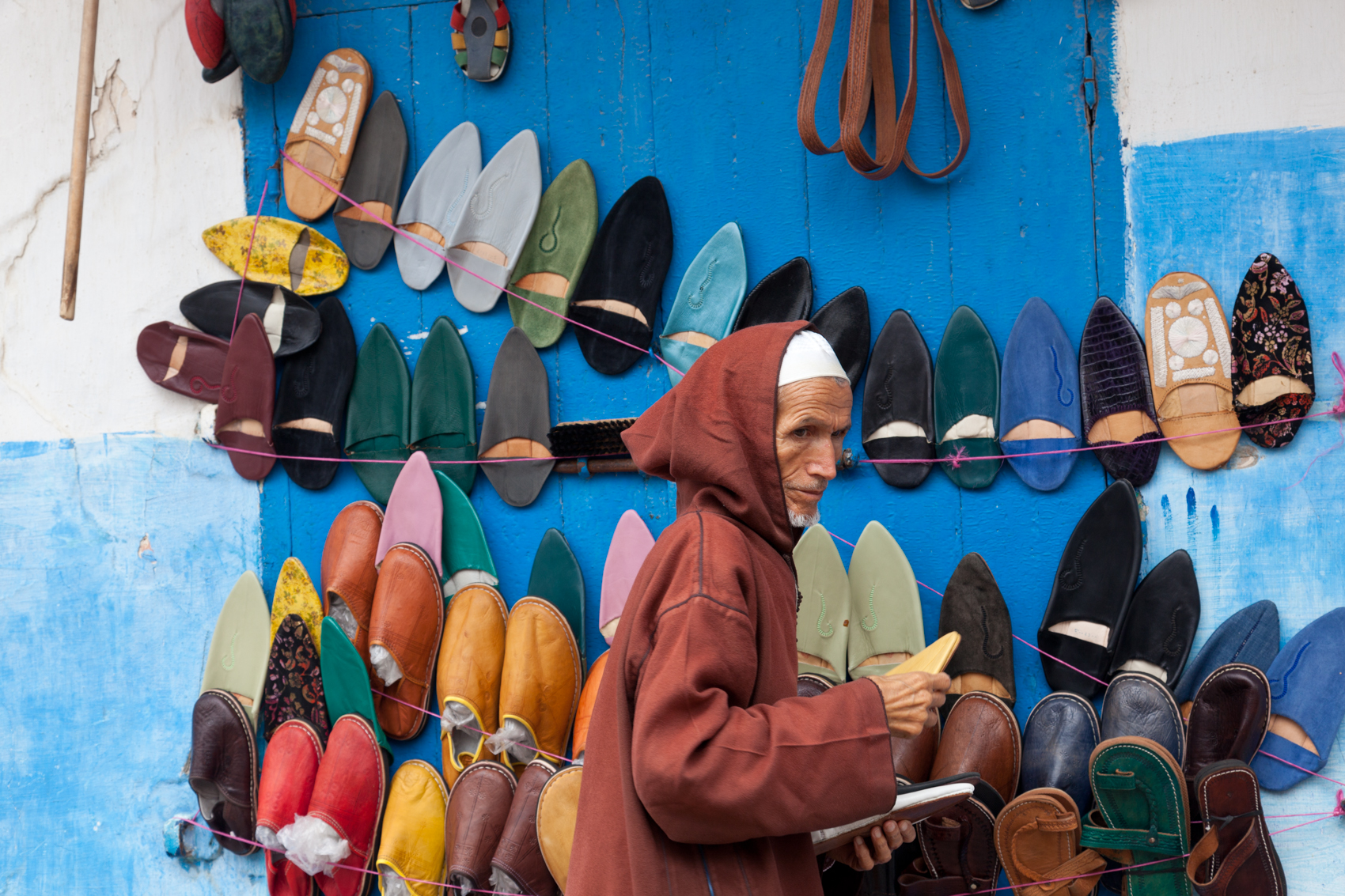 Shoe vendor, Rabat