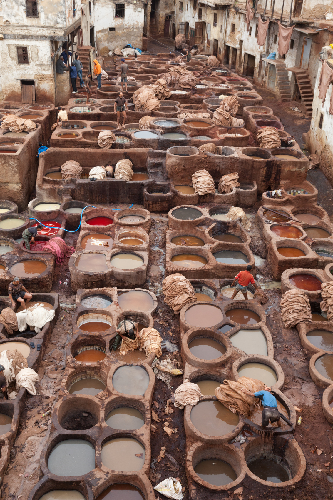 Tanneries in Fez