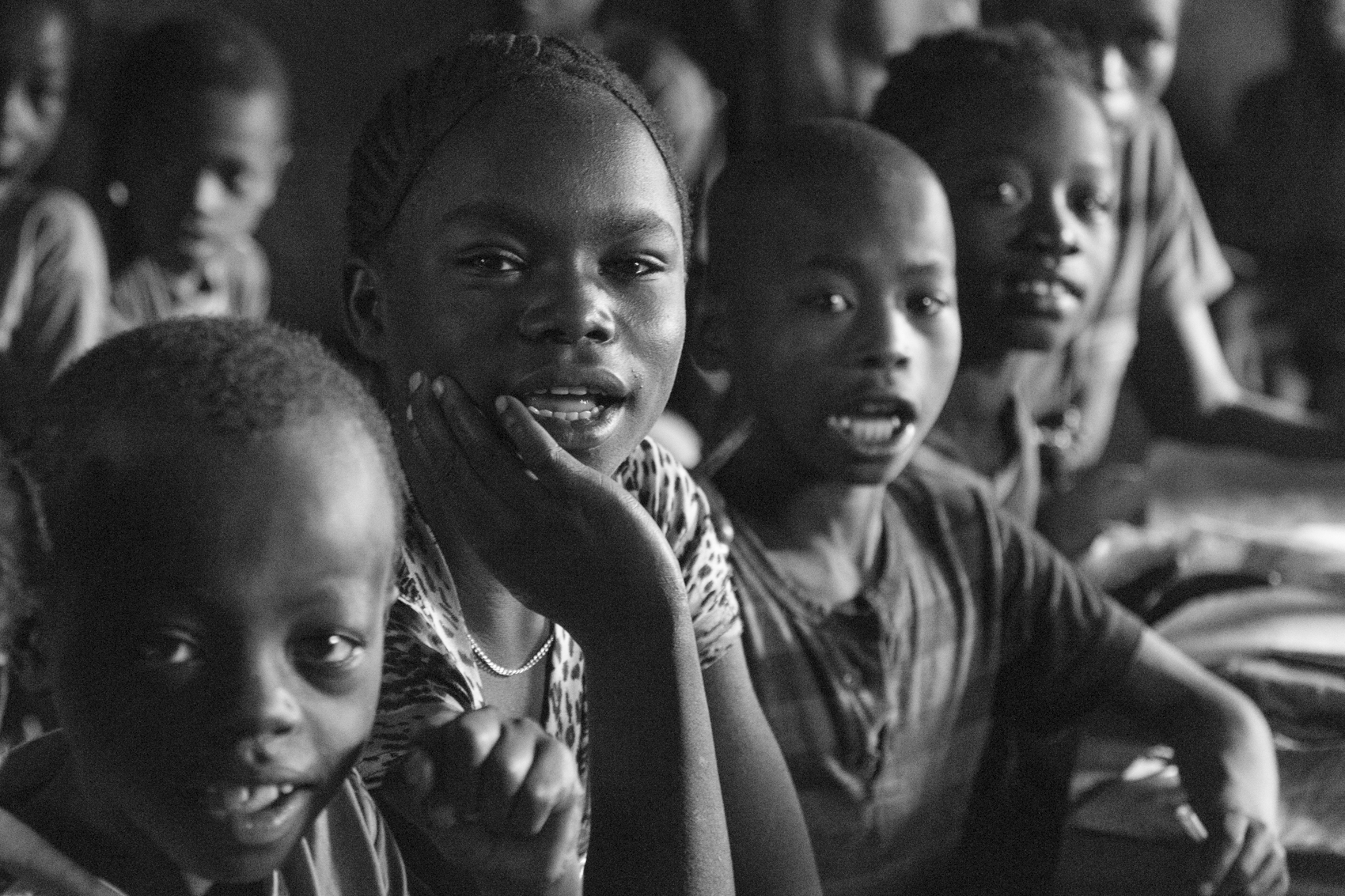 School children in Ari village