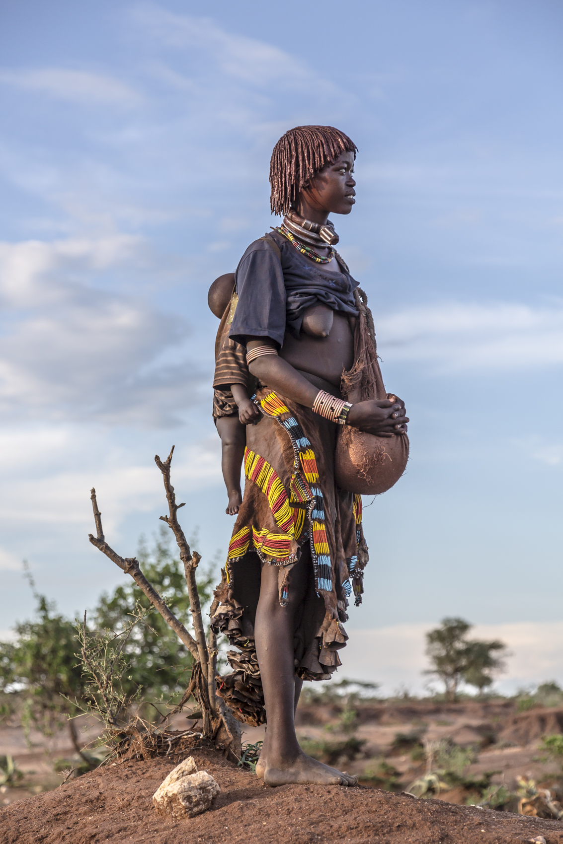 Hamar woman, Omo Valley