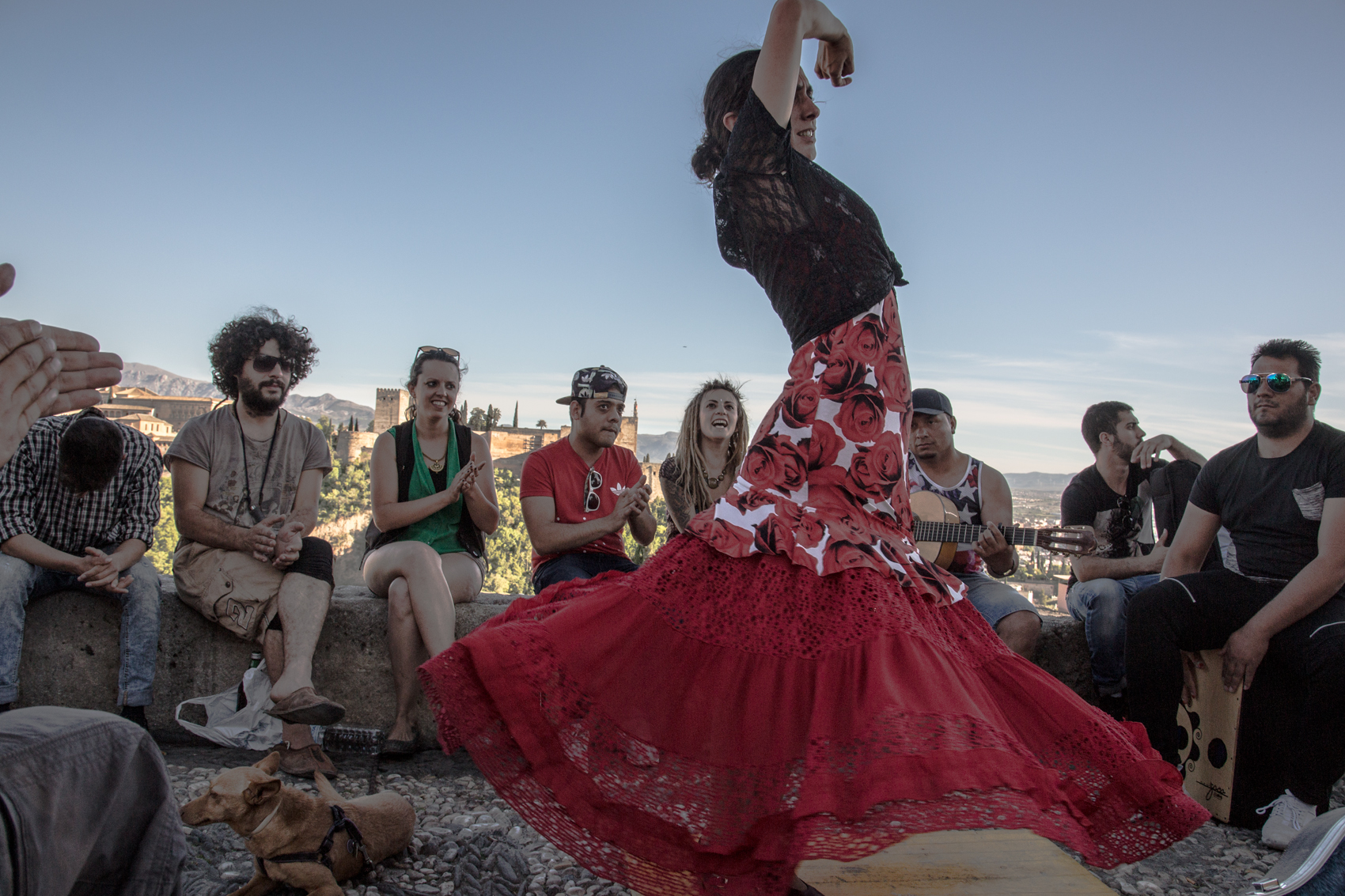Gypsy flamenco dancer, Granada