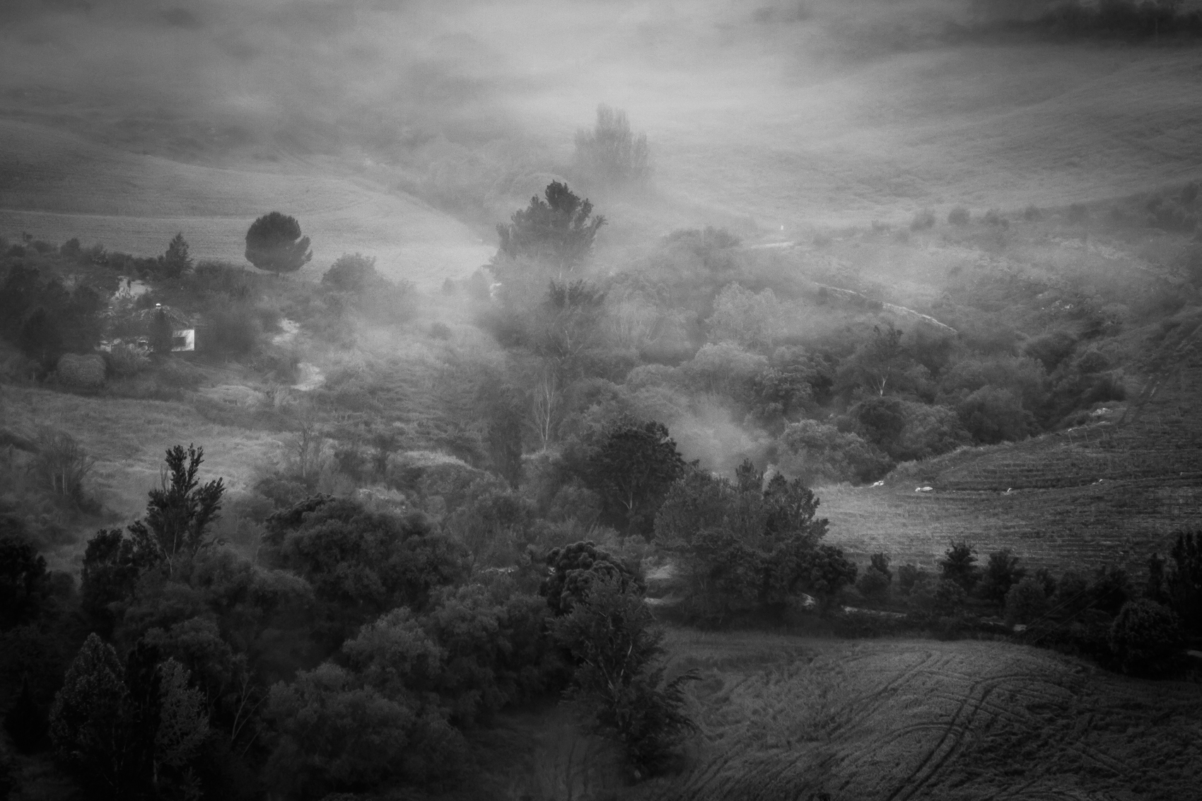 Morning fog, Ronda