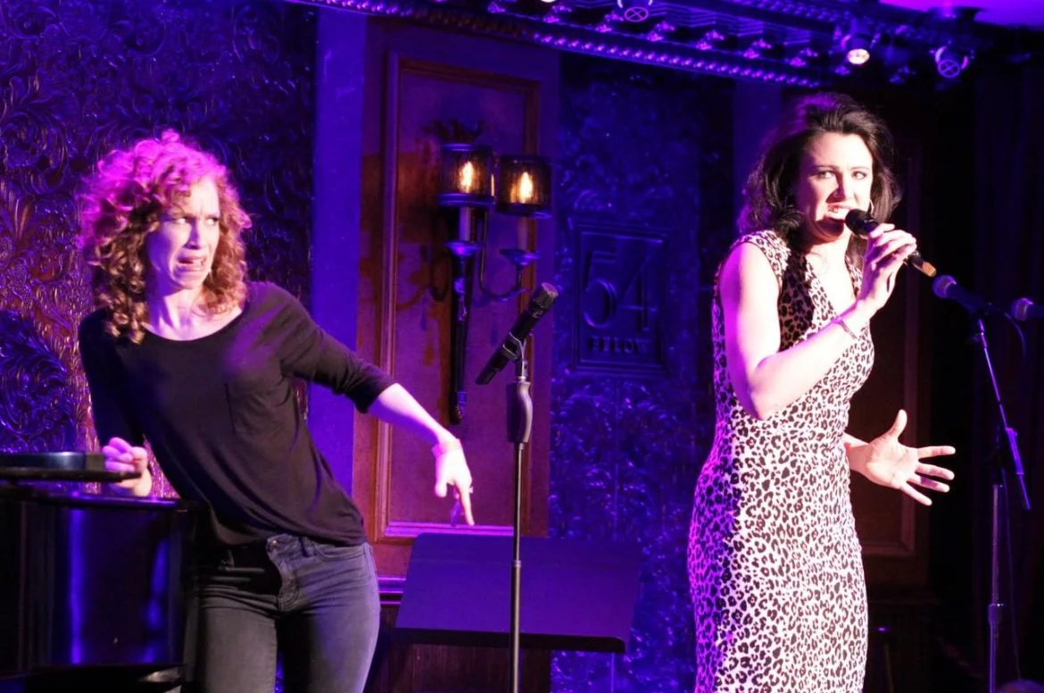 Susie Mosher's THE LINE UP at 54 Below with Lindsay Nicole Chambers.