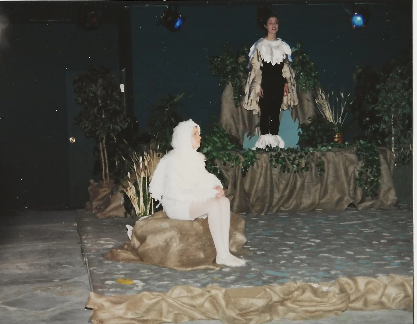 Natalie then moved to Phoenix, AZ where she started finding any opportunity to perform. Here she is as Mother Duck in "The Ugly Ducking" at Desert Stages Theatre when she was 11.
