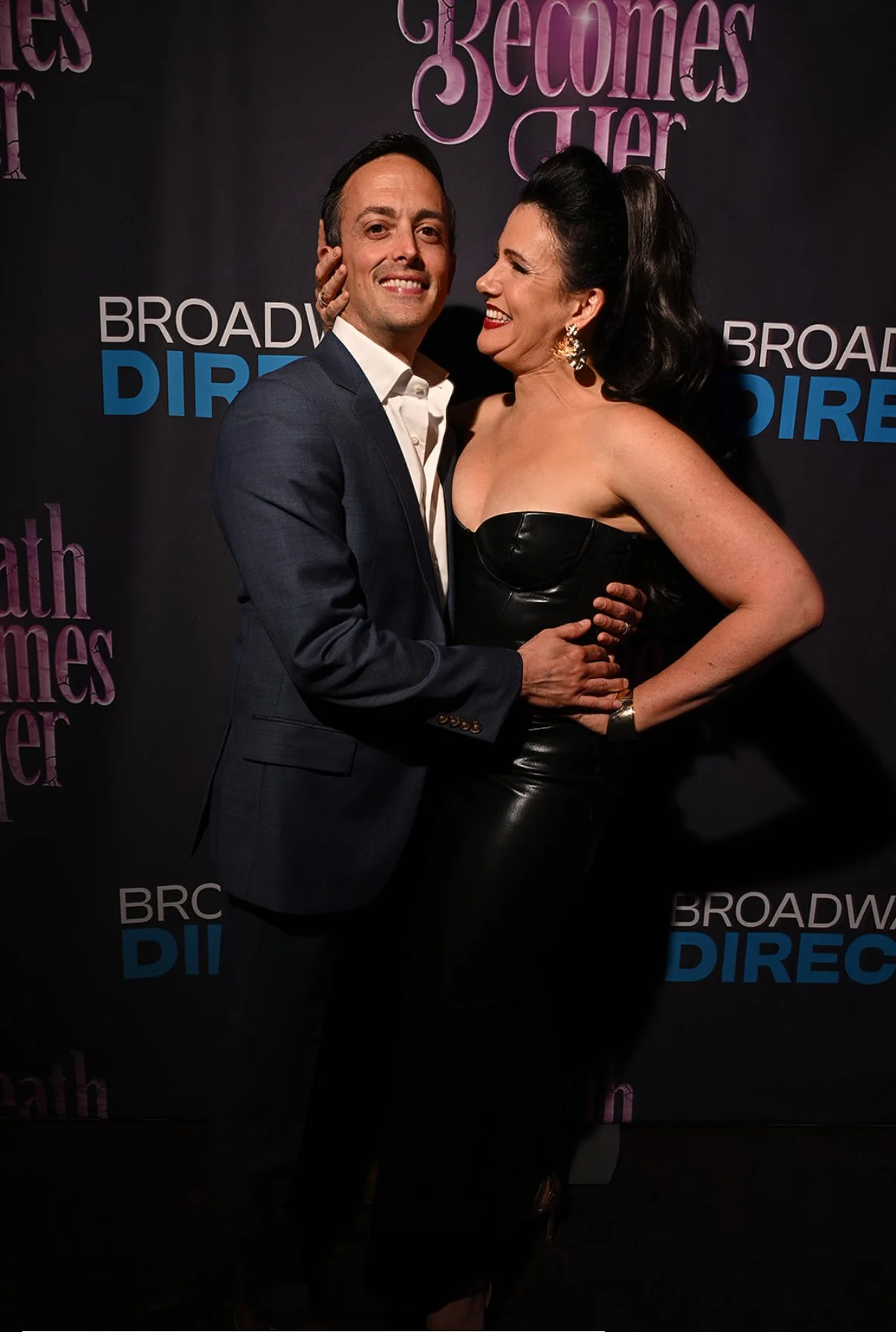 Natalie and Scott at the Death Becomes Her Tony party