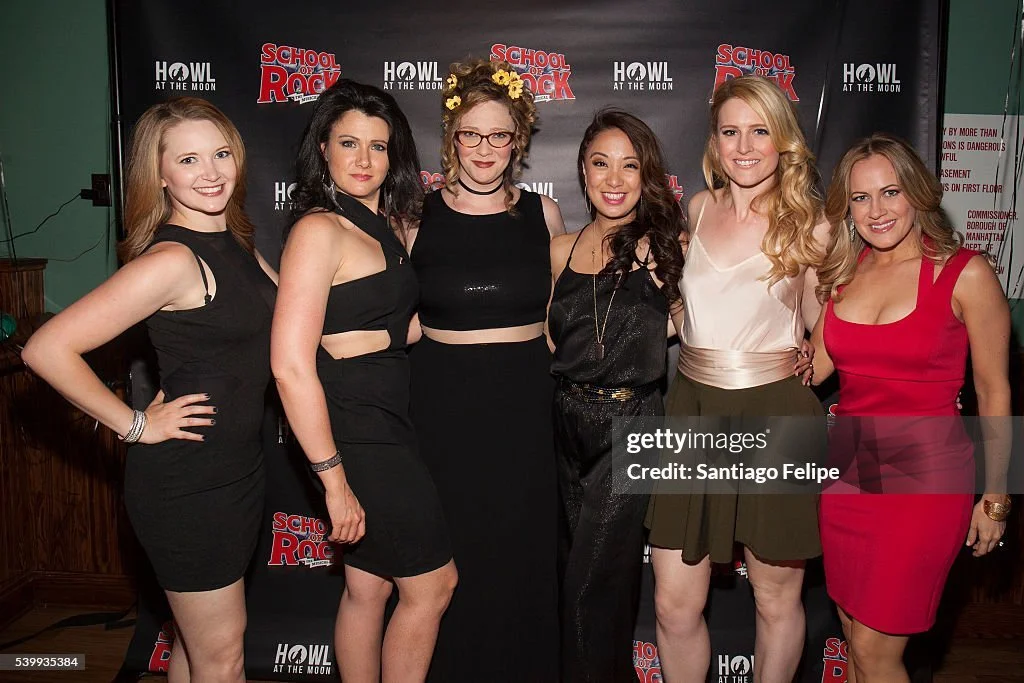 School of Rock ladies on Tony night!