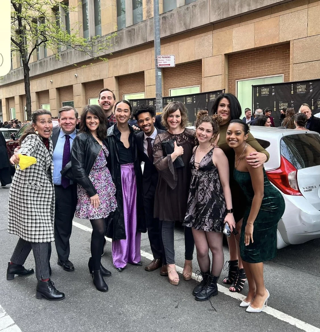 Kimberley Akimbo at the Lucille Lortel Awards