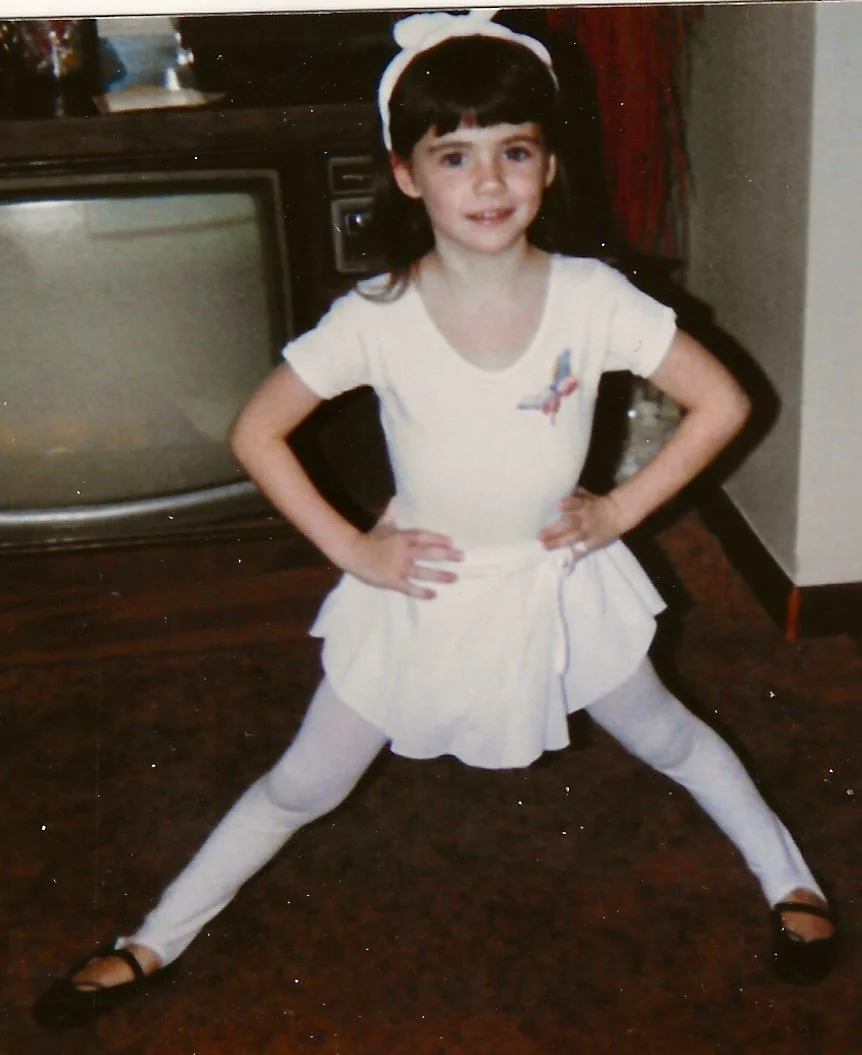 Training since the age of 4. Natalie's mom took a lesson from Mama Rose and threw her in tap- ballet- combo!