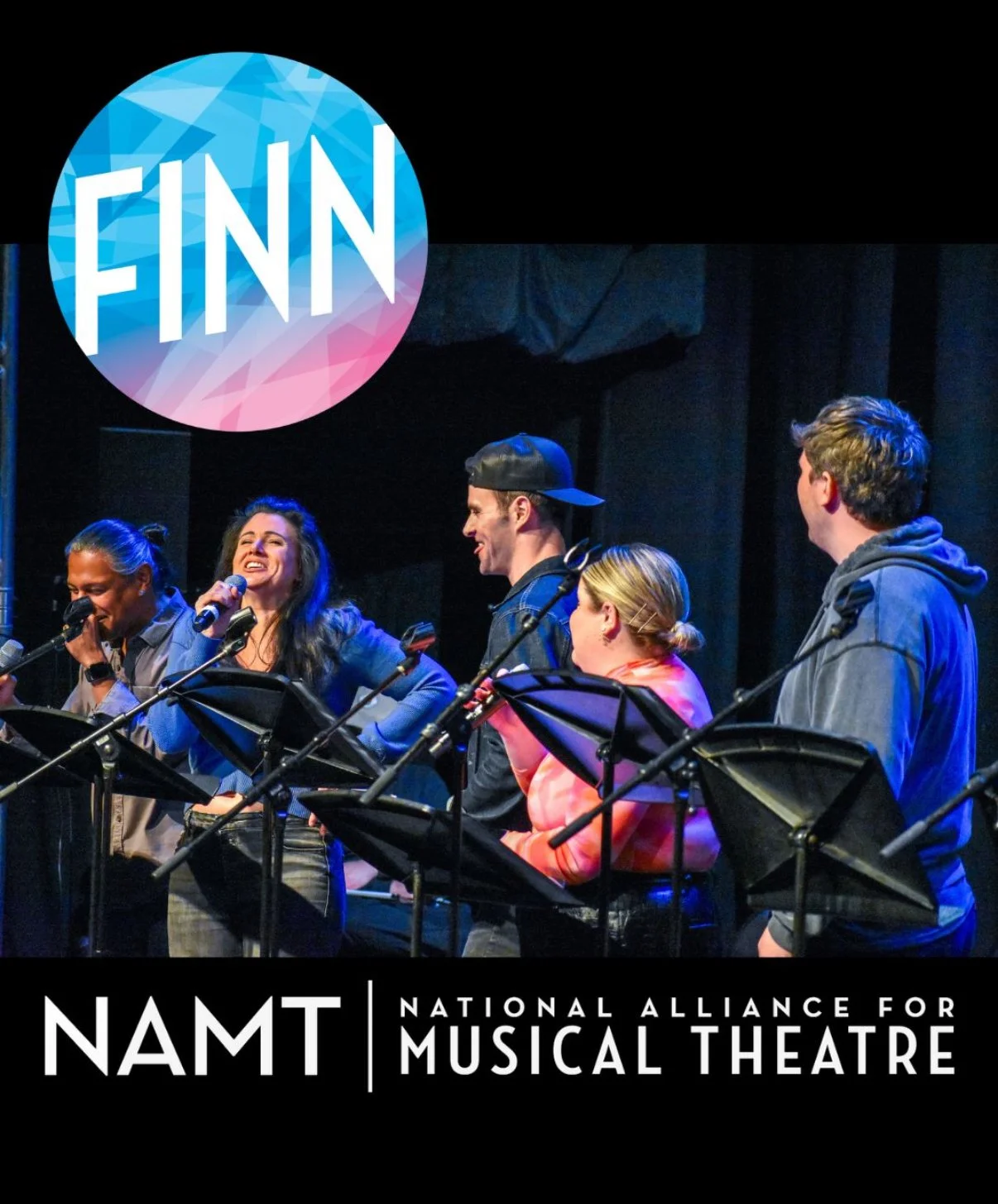 Natalie plays the role of Lola in FINN the Musical at NAMT.