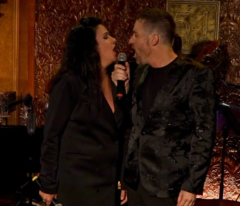 Natalie sings "Love is My Legs" with Nick Cartell in his solo show "Big Nick Energy" at 54 Below