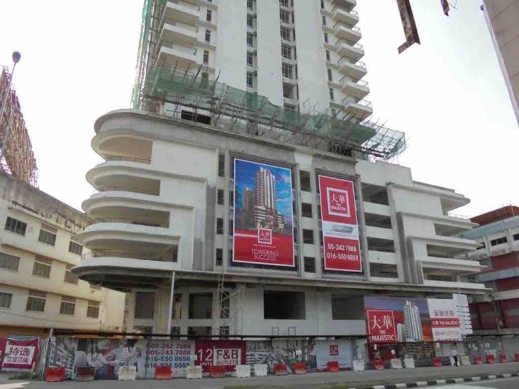 New apartment blocks