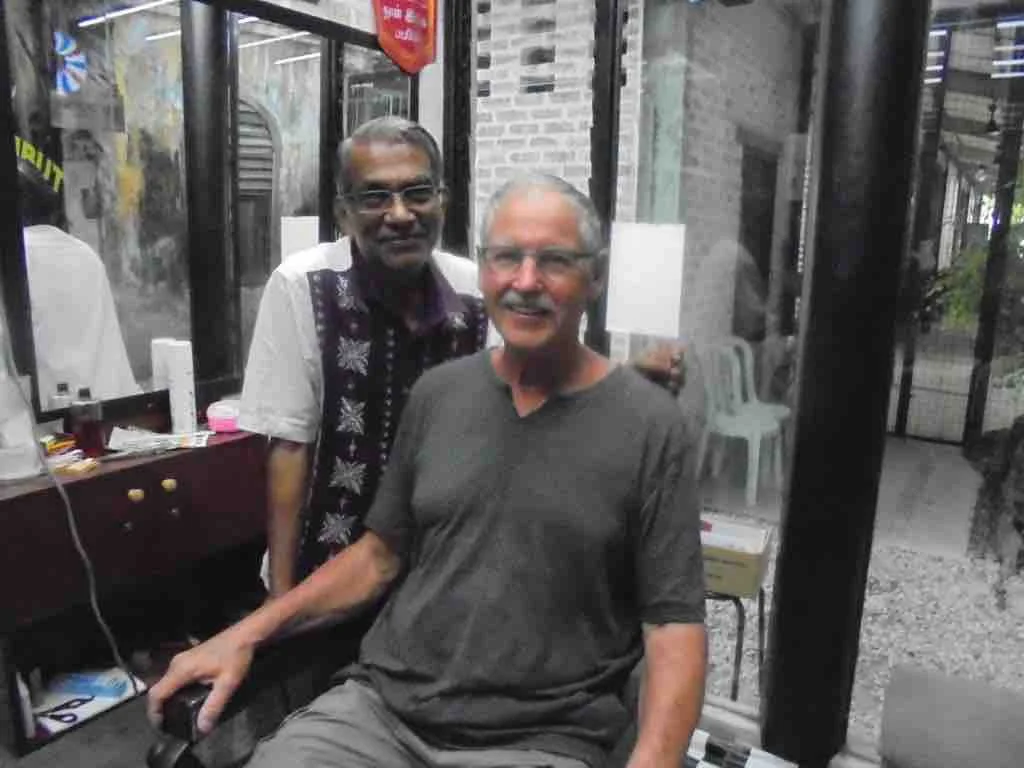 My Indian barber