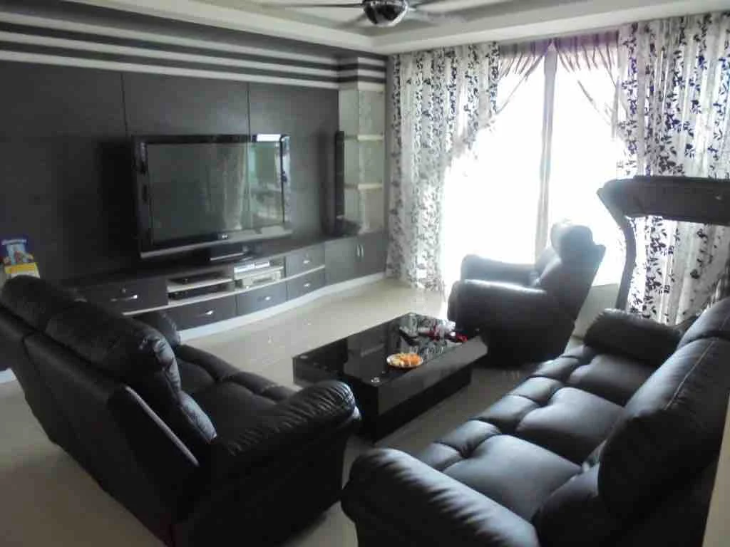 Furnished living room