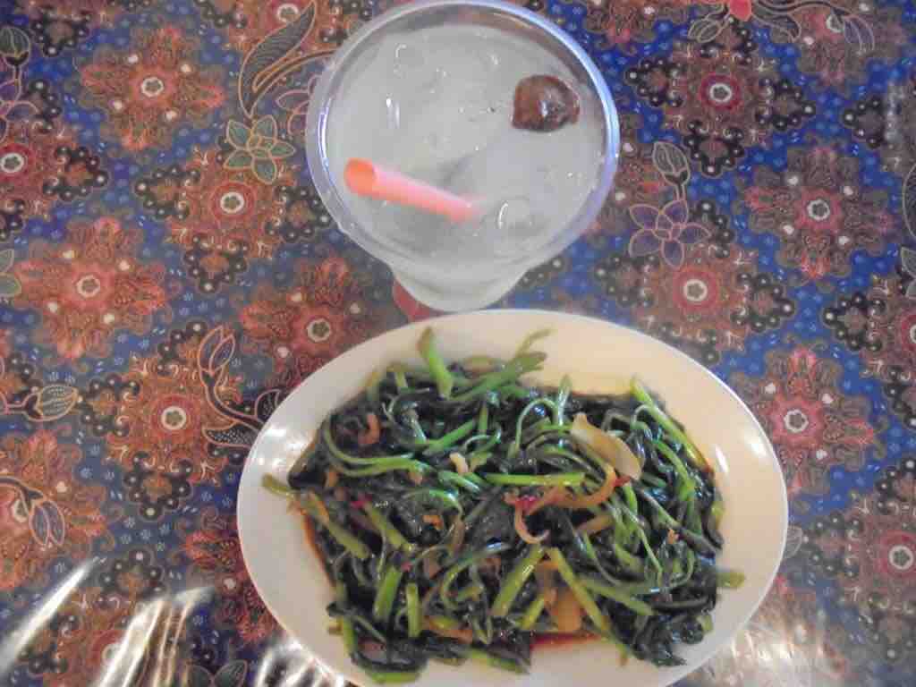 Spicy Kangkong Sambal