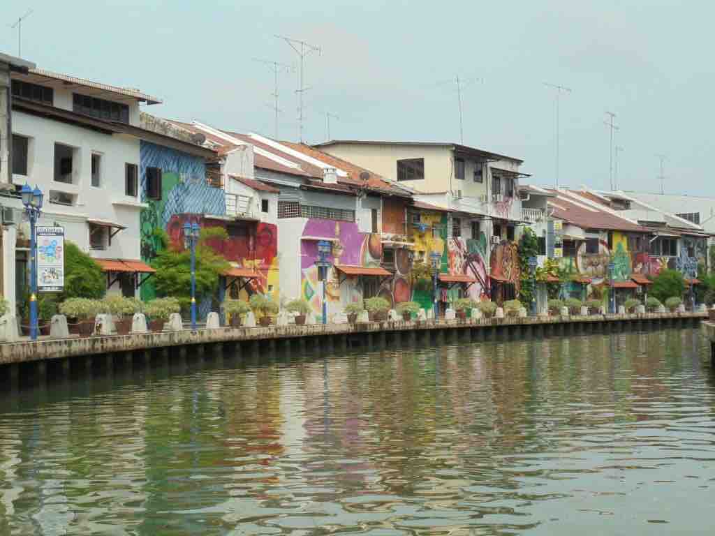 Melaka river bank