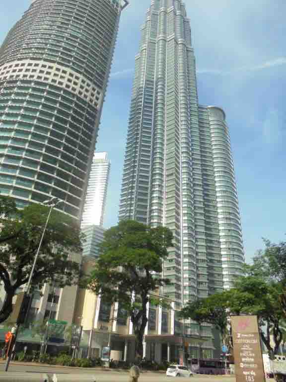 Arriving at Twin Towers