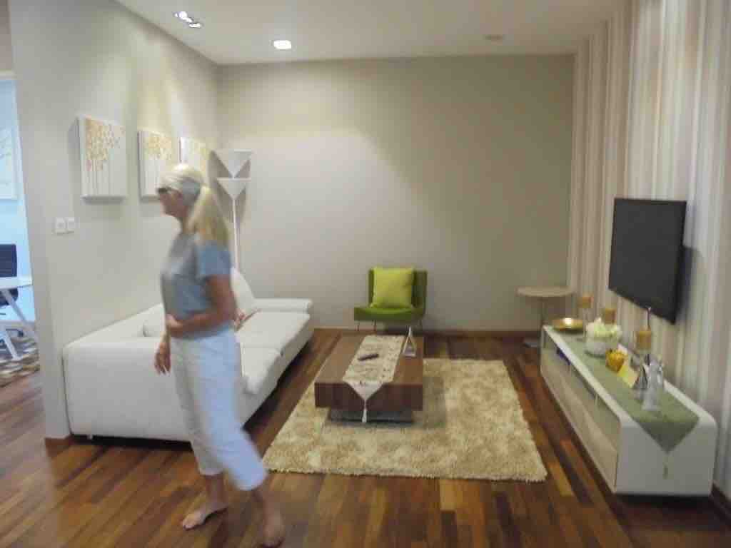 Living room in Tropic condo