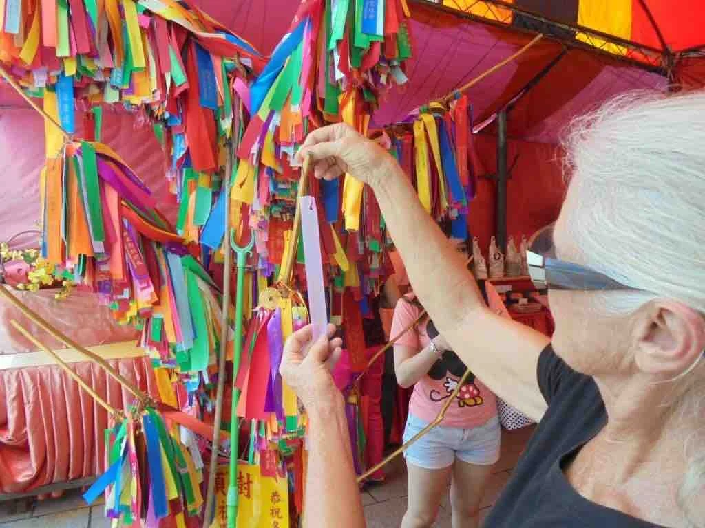 Hanging Wish Ribbons