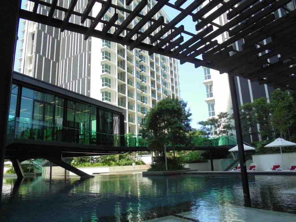 Over pool gym
