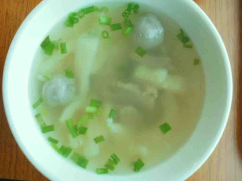 Tripe, beef balls and beef chunks