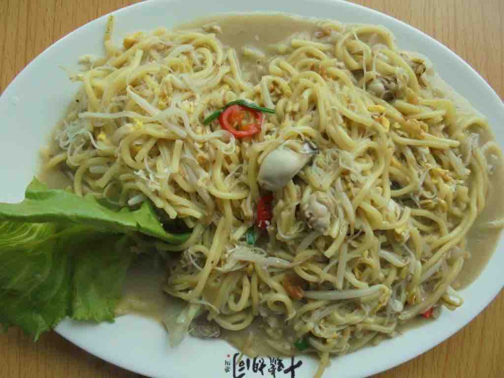 Oyster fried noodles