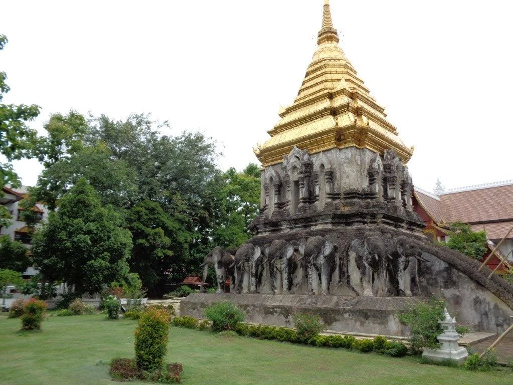 Elephant based stupa