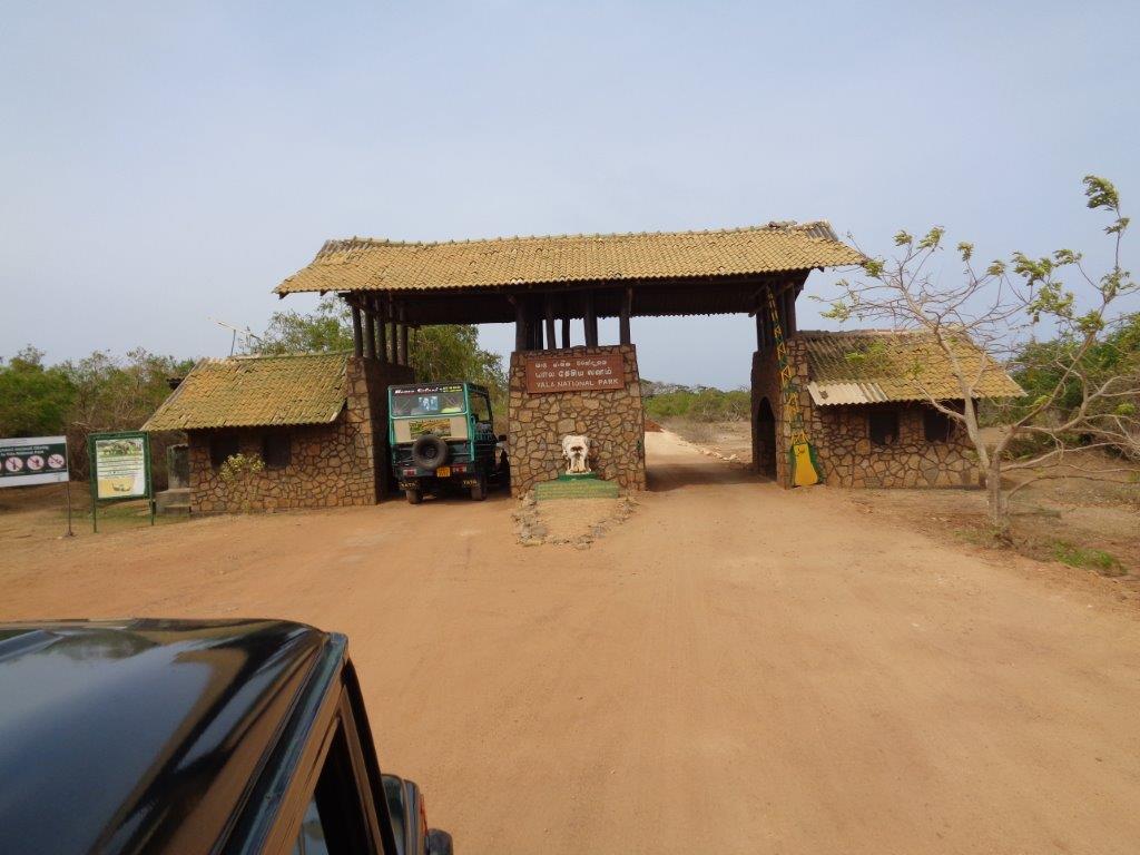 Yala National Park entrance