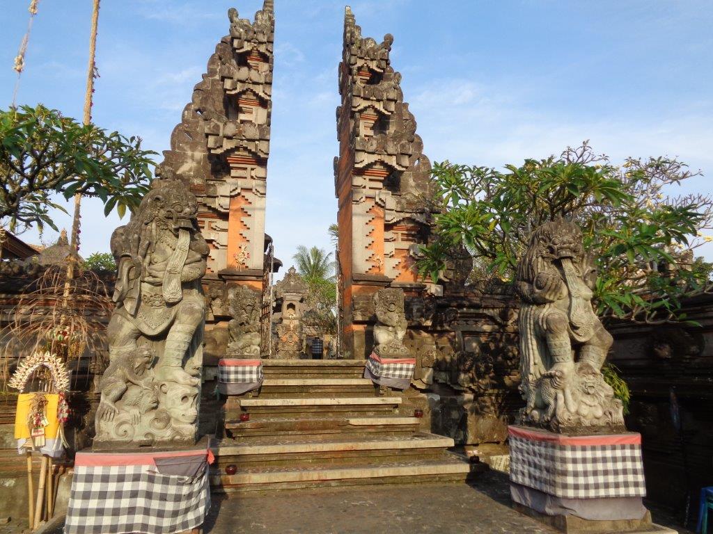 Temple entrance