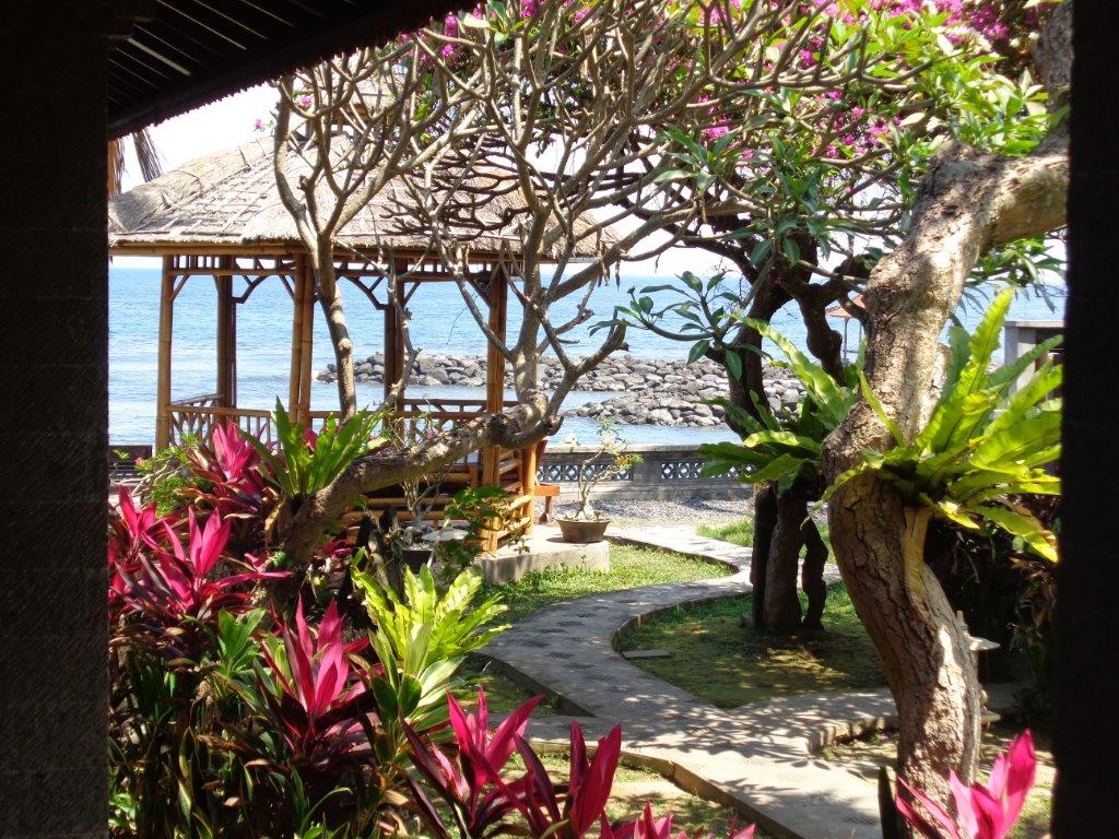View from our bungalow