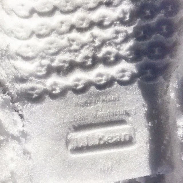 These @llbean boots are really making a great impression in the snow and love that they are #madeinusa 🥾❄️🥾❄️
