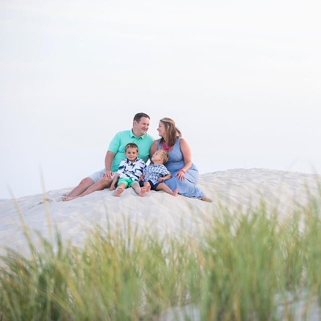 Can&rsquo;t wait to get my feet in the sand for more beach family sessions! 🏝 I&rsquo;m waving travel fees for Ocean City and LBI this summer. ❤️