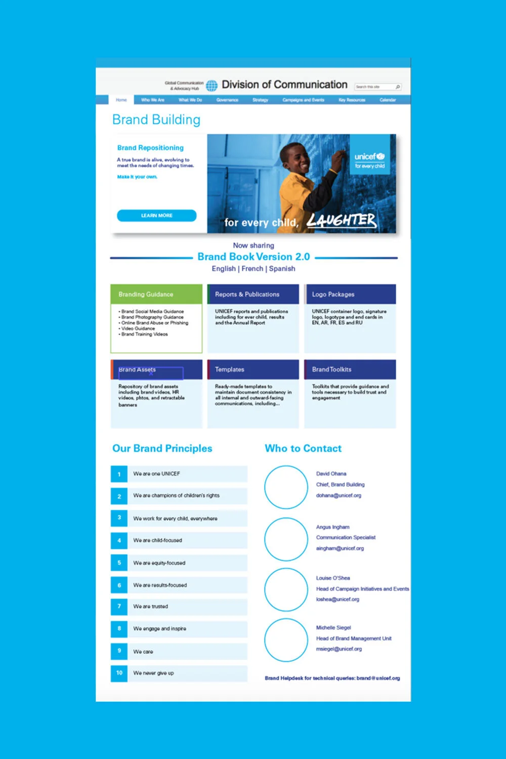 UNICEF | Brand Resources